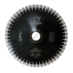 диск сегментный ural д.430*2,8*60/50 (20*4,0/3,4*20)мм | 52z/гранит/wet tech-nick