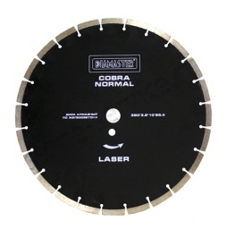диск сегментный normal cobra д.400*25,4 (3,5*10)мм | 27z/железобетон/wet diamaster