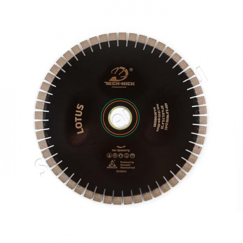 диск сегментный lotus д.430*2,8*60/50 (20*4,0/3,4*20)мм | 52z/гранит/wet tech-nick