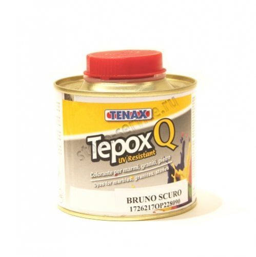 краситель для эпоксидного клея tepox-q arancio оранжевый жидкий 0,25л tenax